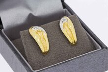 14 Karaat diamant Oorstekers dames - 1,7 cm