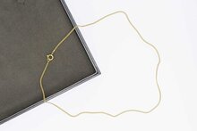 14 Karaat gouden Gourmet dames Collier - 43,9 cm