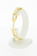 14 Karaat closed forever armband - 20,2 cm