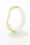 14 Karaat goud Closed Forever armband - 20,1 cm