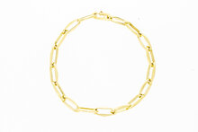 14 Karaat goud Closed Forever armband - 20,1 cm