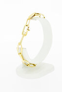 18 Karaat gouden Closed Forever armband - 21,4 cm