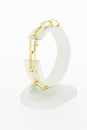 14 Karaat gouden Closed Forever armband - 19,1 cm