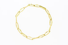 Closed Forever armband 14 Karaat - 20,7 cm