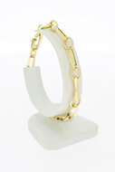 14 Karaat Closed Forever armband - 21,2 cm