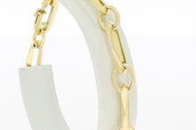 14 Karaat Closed Forever armband - 21,2 cm