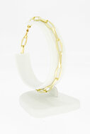 14 Karaat Closed Forever armband - 23,3 cm