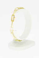 14 Karaat Closed Forever armband - 23,3 cm