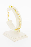 14 Karaat gouden Closed Forever armband - 21,1 cm