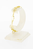 14 Karaat gouden Closed Forever armband - 21,1 cm