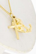 18 Karaat hanger met Hoop, Liefde &amp; Geloof