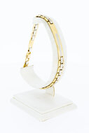 18 Karaat gouden Naam armband - 22 cm