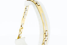 18 Karaat gouden Naam armband - 22 cm