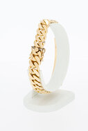 18 Karaat heren naam armband - 20,5 cm