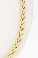18 Karaat Vossenstaart Collier - 42,9 cm