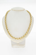 Geelgouden Vossenstaart ketting - 46,3 cm