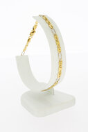 18 Karaat Valkoog armband - 21,6 cm