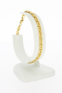 14 Karaat Valkoog armband - 19,8 cm