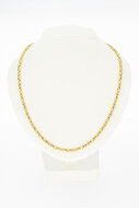 14 Karaat gouden Byzantijnse ketting - 54,9 cm