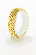 18 karaat goud dames armband - 16,4 cm