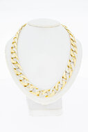 18 Karaat Gourmet heren ketting - 45,6 cm