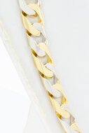 18 Karaat Gourmet heren ketting - 45,6 cm