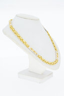 18 Karaat heren Koningsketting - 52 cm
