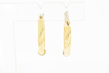 18 Karaat tricolor goud Creolen  - 21,1 mm