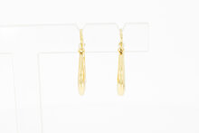 Vintage 18 Karaat gouden Creolen - 1,8 cm