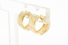 14 Karaat gouden Creolen dames - 14 mm