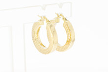 14 Karaat geel goud Creolen  - 23,5 mm