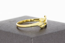 14 karaat gouden vintage ring - 18,3 mm