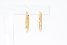 14 karaat gouden Oorringen - 16,8 mm