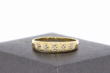 Diamantring 14 karaat goud - 19,1 mm