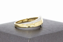 Damesring 14 karaat goud - 17,2 mm