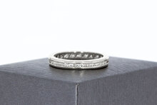 14 Karaat gouden Eternity damesring - 17,2 mm