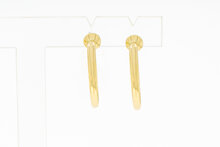 18 karaat goud oorring Creolen - 2,2 cm
