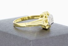 14 Karaat ring met Diamant - 18,3 mm