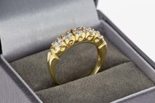 14 karaat gouden damesring - 17,8 mm