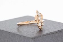 14 Karaat rose gouden dames ring - 18,1 mm