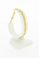 18 Karaat goud Anker armband - 20,5 cm