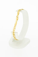 18 Karaat goud Anker armband - 20,5 cm