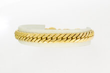 Gourmet armband 18 karaat  - 21,5 cm