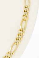 Figaro ketting 14 karaat goud - 56,8 cm