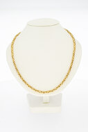 Ketting Byzantijns 18 karaat goud - 69 cm