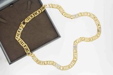 18 karaat gouden Rolex-ketting - 70 cm