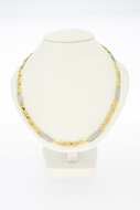 14 karaat gouden Valkoog ketting - 60,4 cm