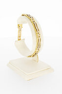 Staafjes armband 14 Karaat goud - 19,2 cm