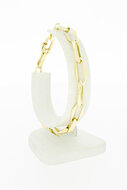 14 Karaat Closed Forever armband - 21,4 cm