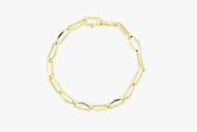 14 Karaat Closed Forever armband - 21,4 cm